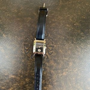 Vintage Fossil Mens Rectangular Watch (1987) - Unisex
